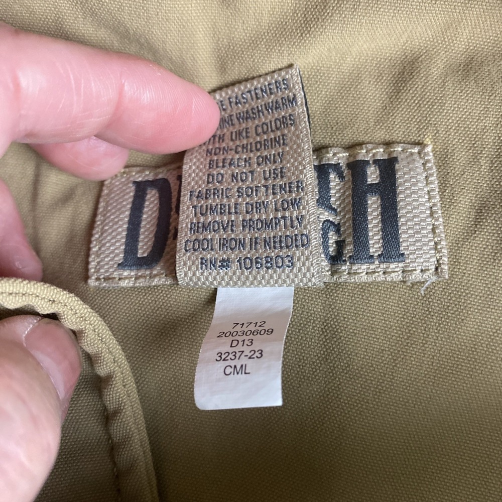 Duluth Trading Company Belted Khaki, XLG X 34 Nylon Hiking Pants 36x34 READ - Picture 6 of 13
